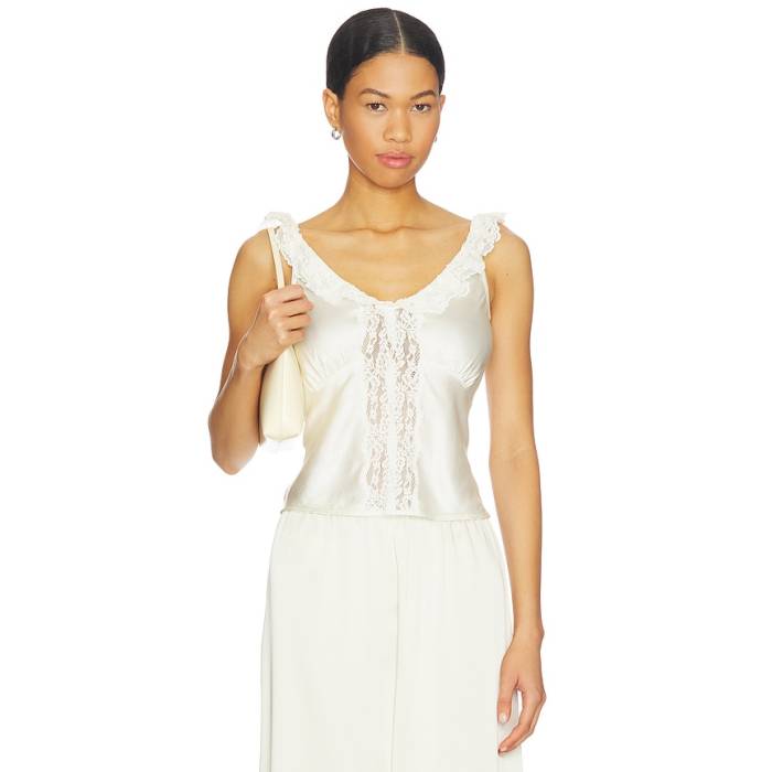 Tularosa 【 Alice Top Women Ivory 】 レディース 象牙色