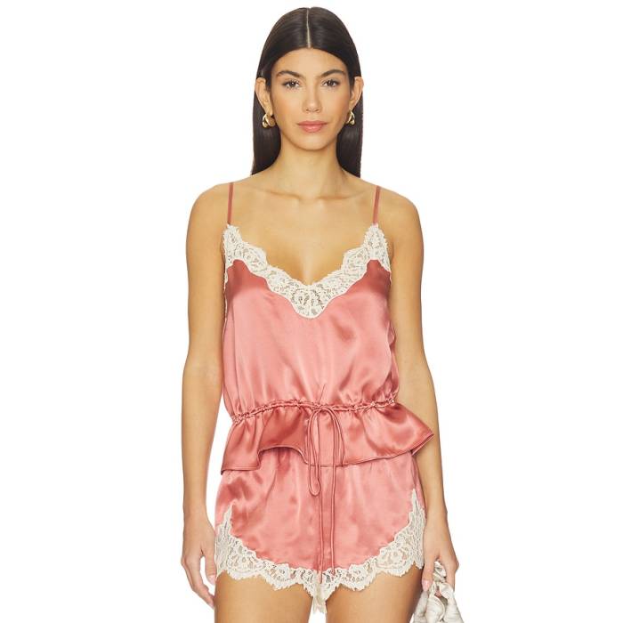 Tularosa 【 Lio Silk Cami Top Women Dusty Rose 】 レディース Rose サクラ色