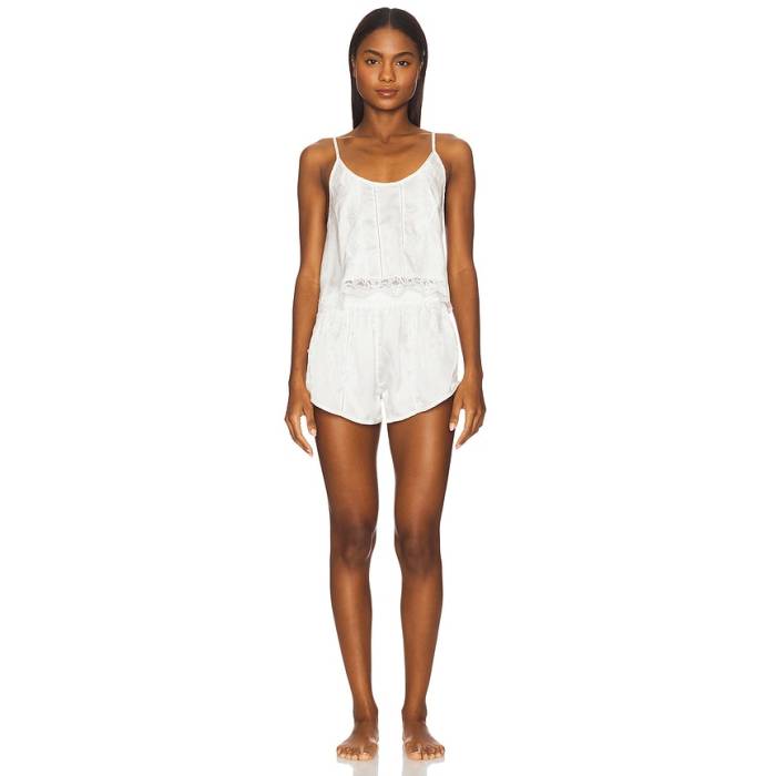 フリーピープル Free People 【 X Intimately Fp Midnight Muse Sleep Set In Clean Ivory Women Clean Ivory 】 象牙色 レディース 象牙色