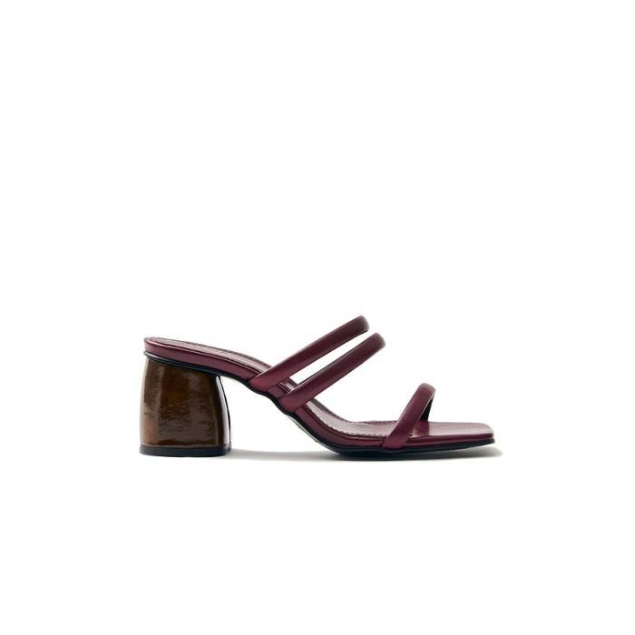 Alohas 【 Indiana Sandal Women Bare Burgundy 】 インディアナ レディース ぶどう酒色・バーガンディー