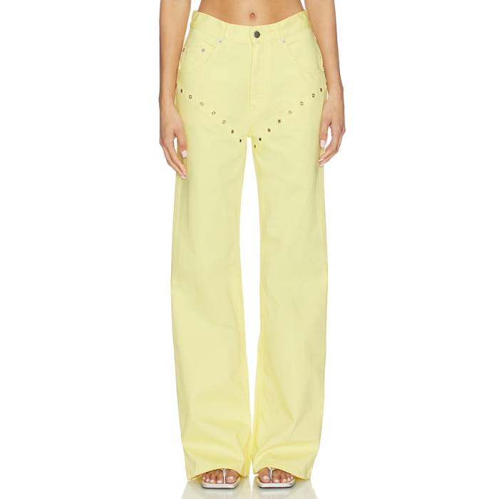 Palmatic Studio 【 Cory Wide Leg Jean Women Butter 】 レディース