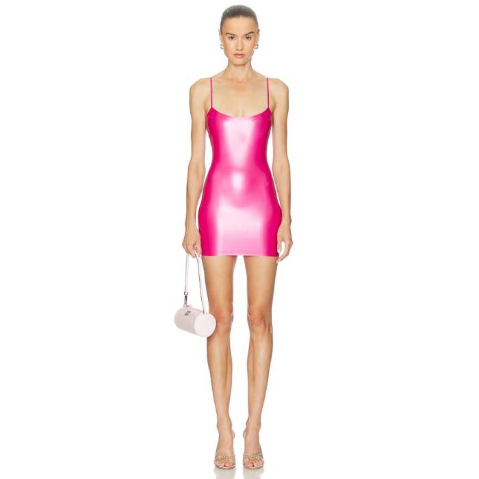 Poster Girl 【 Whistle Mini Dress Women Fuchsia 】 御召しもの レディース