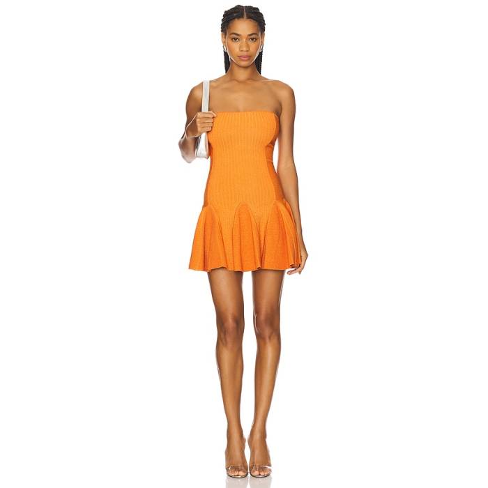 Retrofete 【 Annina Knit Dress Women Metallic Aperitivo 】 編み物 お召しもの レディース ドレス-レディースファッション