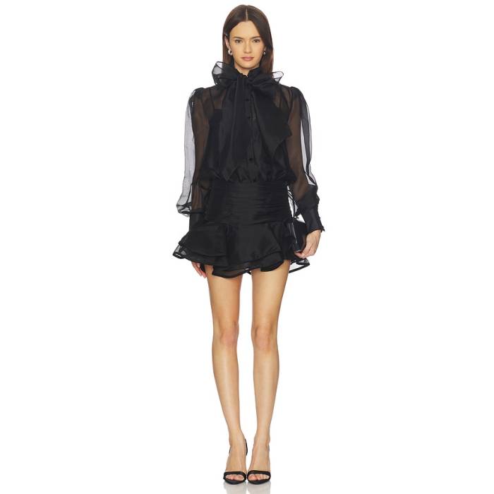 Retrofete 【 Celandine Dress Women Black 】 御召しもの レディース 黒いこと 黒いこと