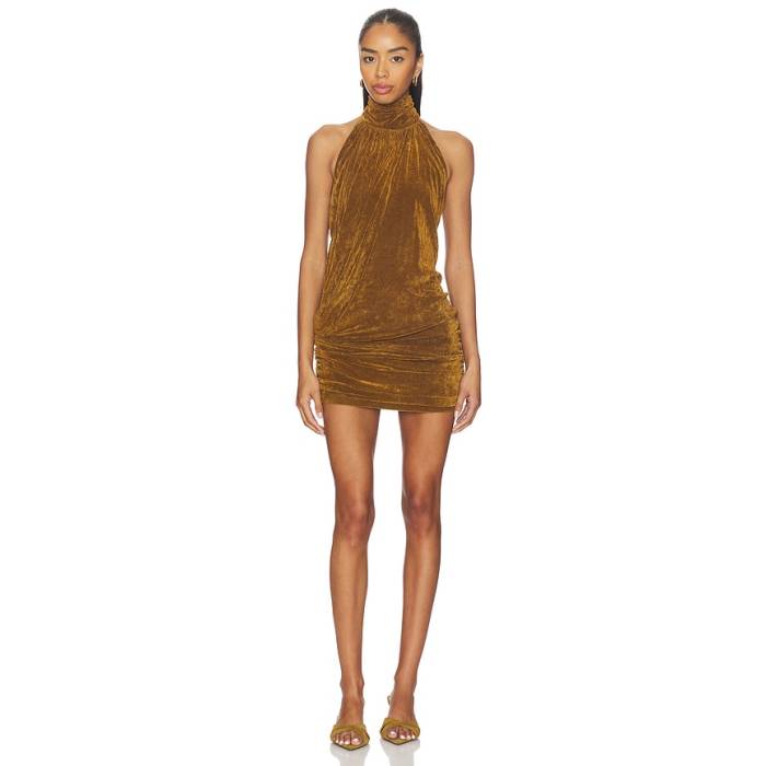 Et Ochs 【 Maxwell Dress Women Burnt Ochre 】 お召しもの レディース
