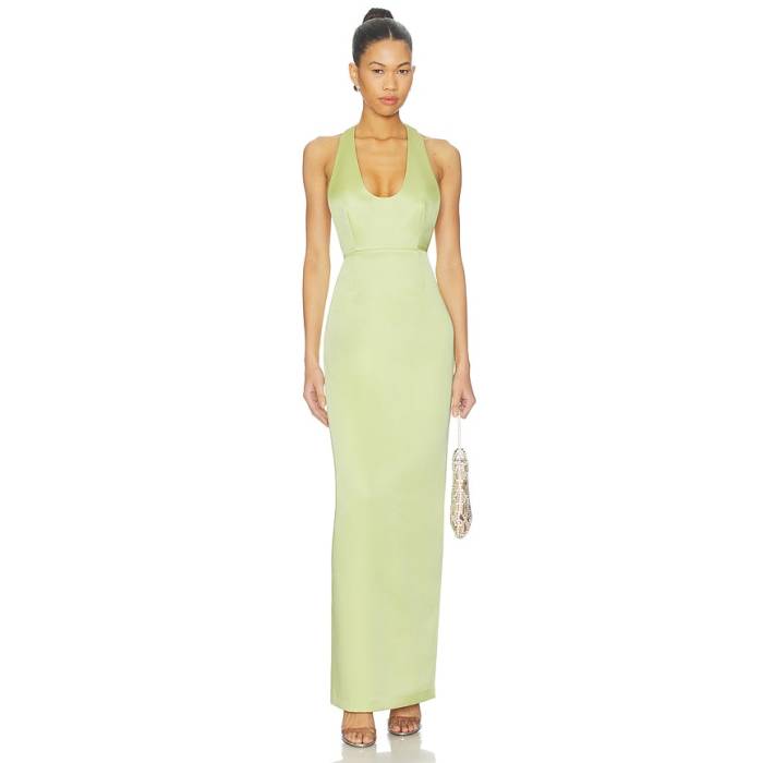 Et Ochs 【 Constance Dress Women Celery 】 御召しもの レディース
