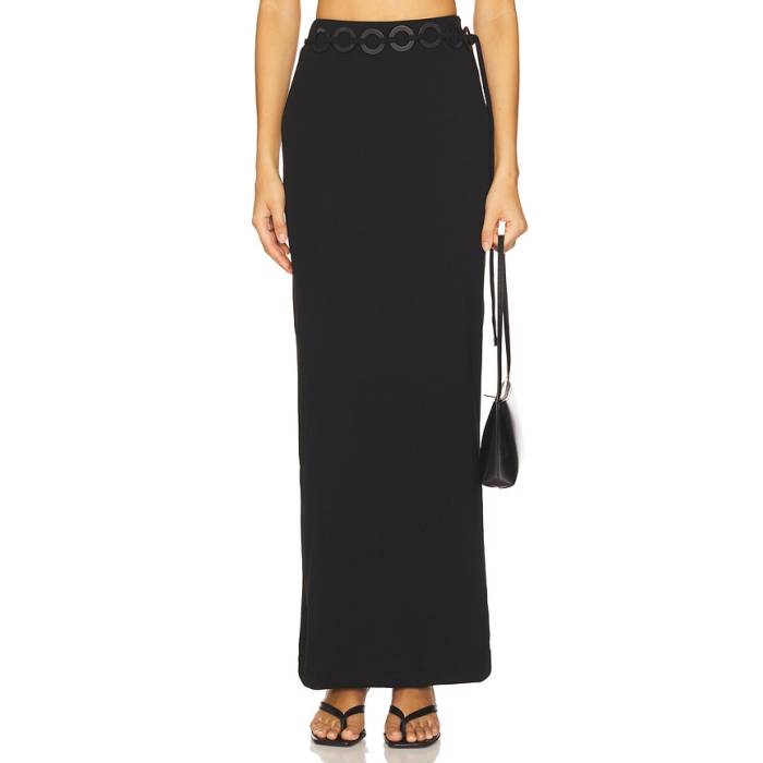Saudade 【 Skirt Women Black 】 レディース 黒色 ブラック｜スニケス