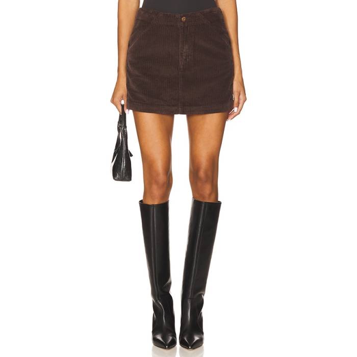 Pistola 【 Uma High Rise Mini Skirt Women Mocha 】 ハイ ライズ レディース|スニケス