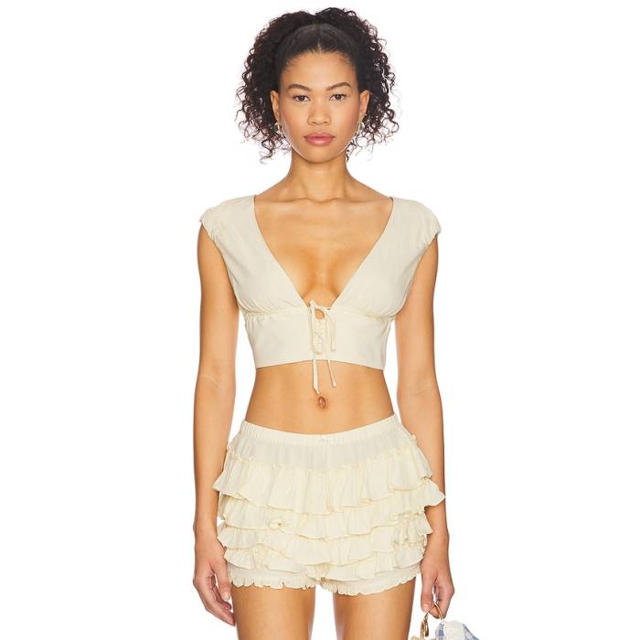Majorelle 【 Kaylor Top Women Baby Yellow 】 レディース yellow 黄色・イエロー｜スニケス