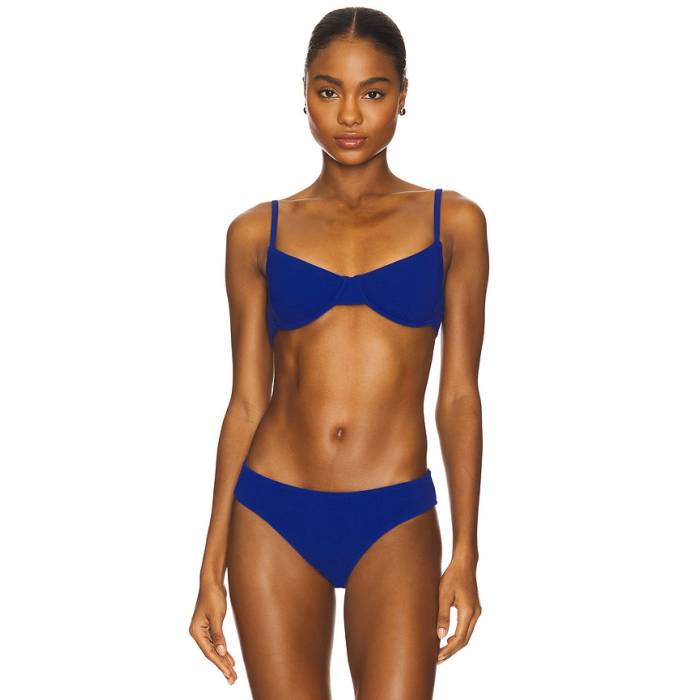 Solid \u0026 Striped 【 The Eva Bikini Top Women Maritime Navy 】 レディース 紺色 米国海軍