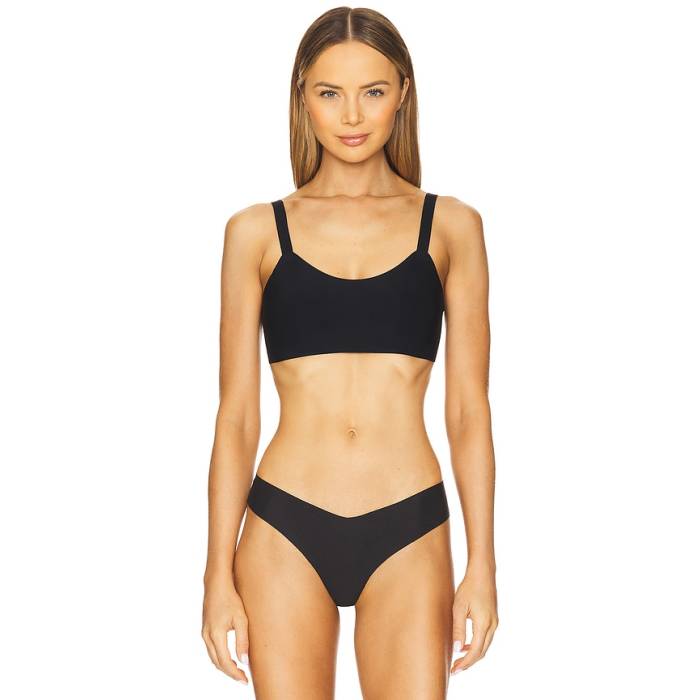 命令すること Commando 【 Butter Soft Support Adjustable Bralette Women Black 】 レディース 黒いこと 黒いこと