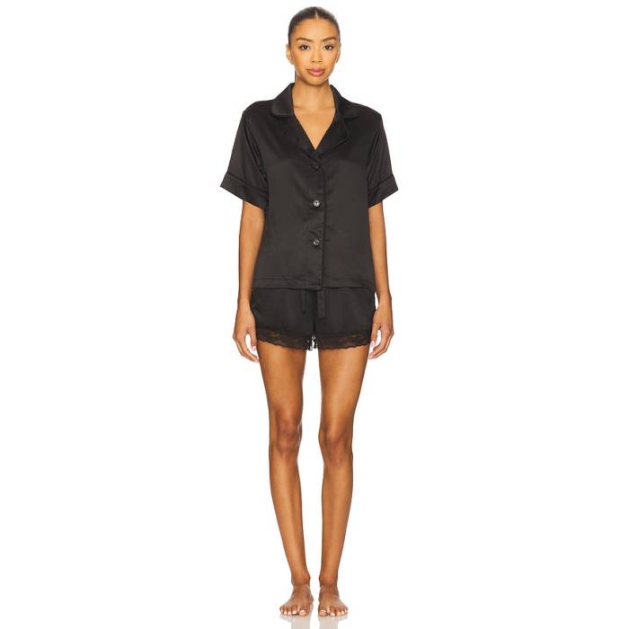 Flora Nikrooz 【 Selena Pajama Set Women Black 】 レディース 黒いこと 黒いこと