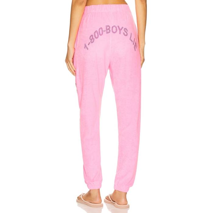 Boys Lie 【 1-800 Mac Slim Pant Women Pink 】 slim か細い ズボン下 レディース pink サクラ色