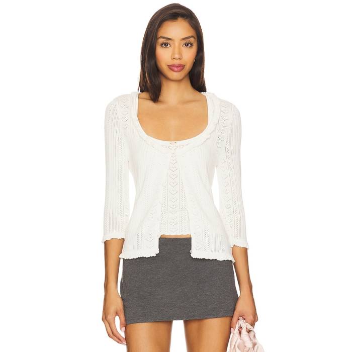 Majorelle 【 Romily Cardigan Women Ivory 】 ジレー レディース 象牙色