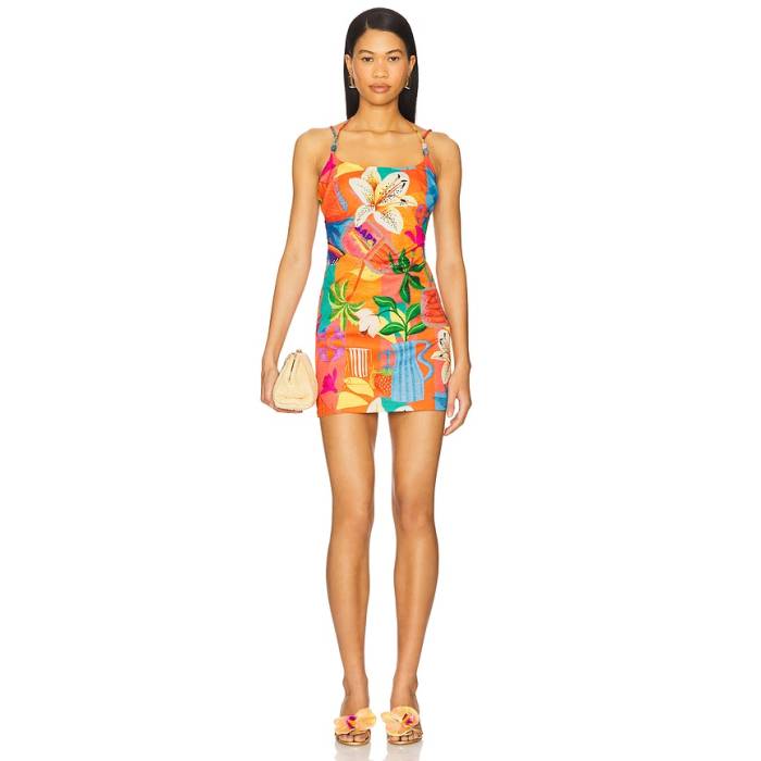 クラニ キニス Kulani Kinis 【 Beaded String Mini Dress Women Havana Haven 】 お召しもの レディース ヘイブン