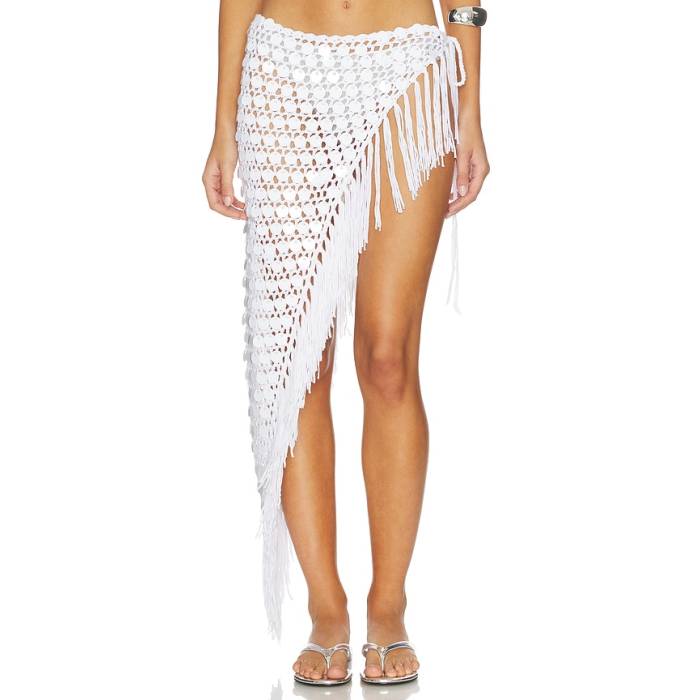 Superdown 【 Roca Crochet Midi Skirt Women White 】 レディース 白色 ホワイト｜スニケス
