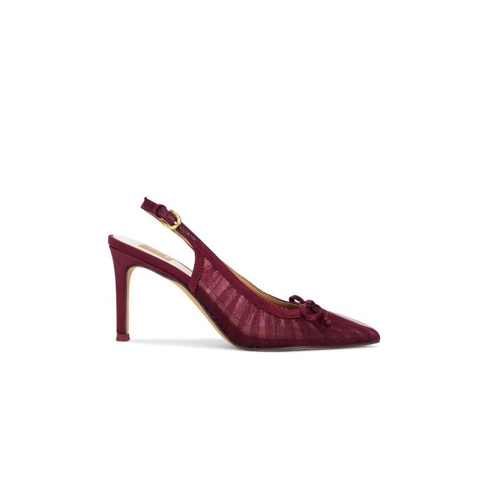 ドルチェビータ Dolce Vita 【 Yela Slingback Pump Women Cranberry 】 揚水機 レディース