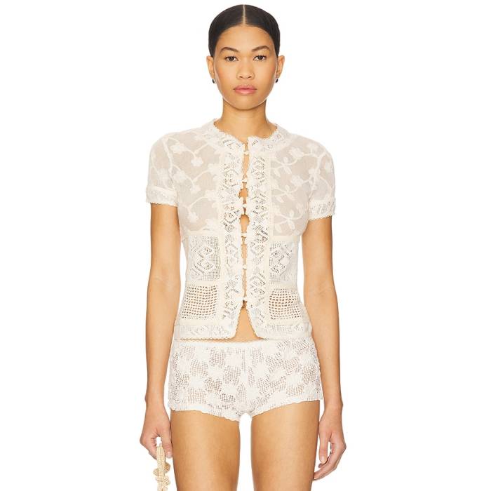 Siedres 【 Syrine Top Women Ecru 】 レディース