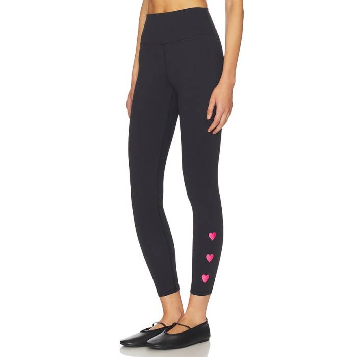 スピリチュアルギャングスター Spiritual Gangster 【 3 Of Hearts Lotus 7/8 Legging Women Black 】 レディース 黒色 ブラック|スニケス