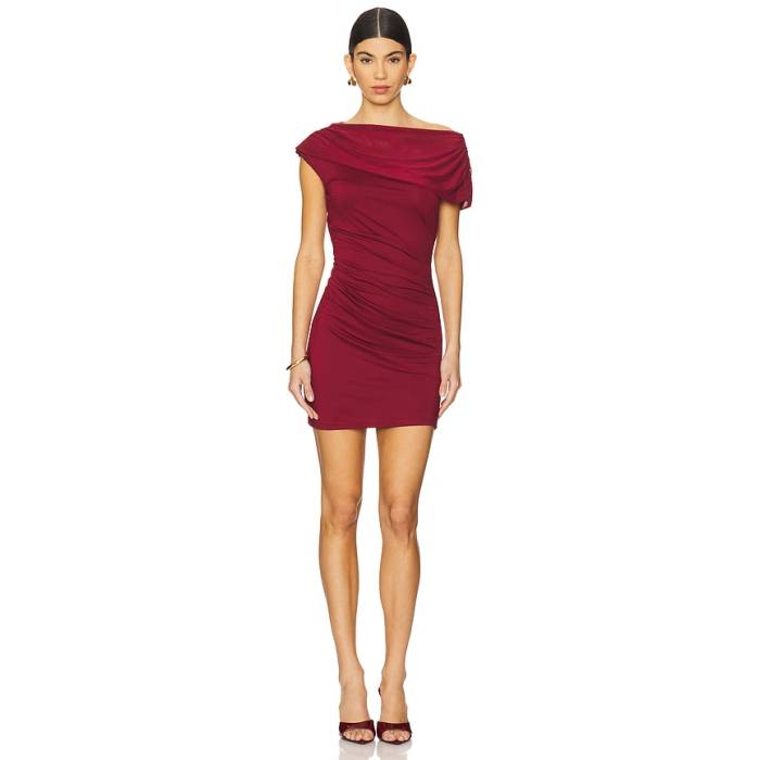 Sndys 【 Zaya Mini Dress Women Cherry 】 御召しもの レディース