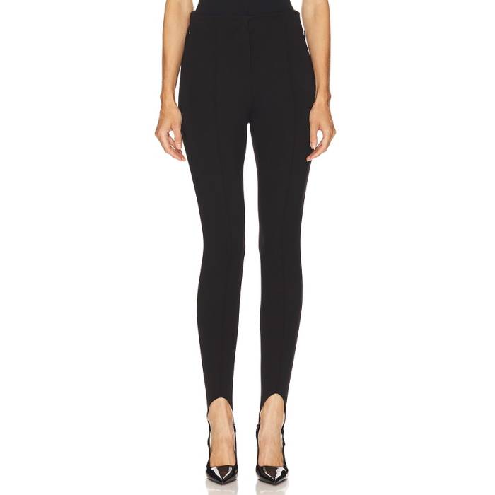行動論理 Theory 【 Slim Stirrup Pant Women Black 】 slim か細い ズボン下 レディース 黒いこと 黒いこと