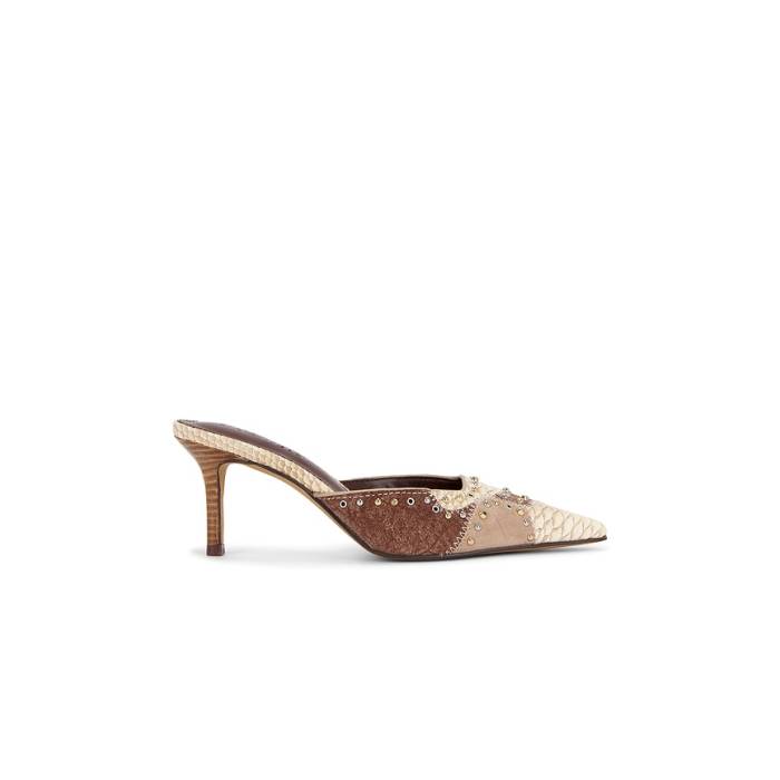 スティーブマデン Steve Madden 【 Alexi Pump Women Natural Multi 】 揚水機 レディース 自然的