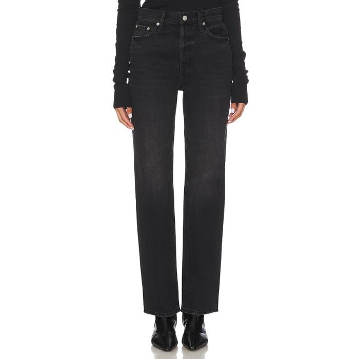Pistola 【 Cassie Super High Rise Straight Jeans Women Stormy 】 ご機嫌 ライズ デニム レディース