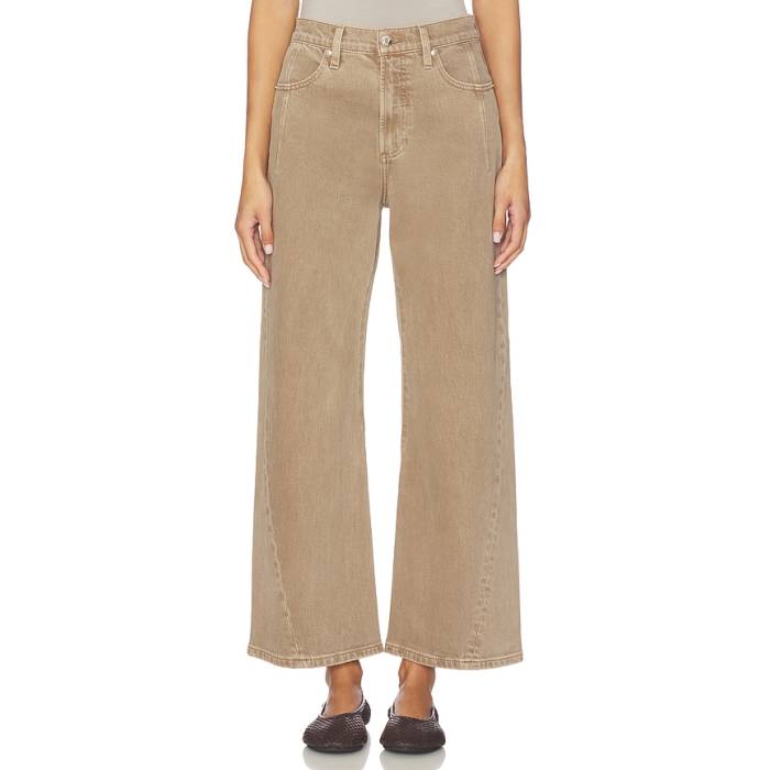 Pistola 【 Kyra High Rise Bowed Wide Jeans Women Tannin 】 ご機嫌 ライズ デニム レディース