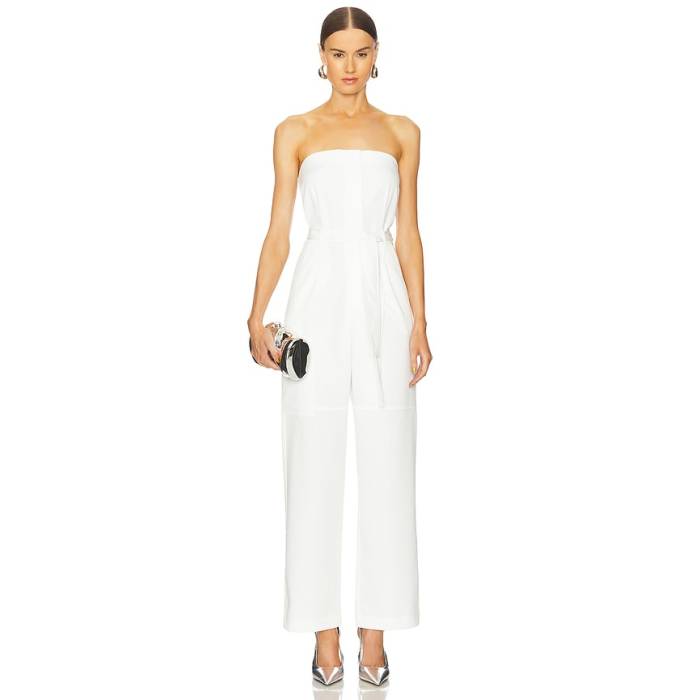 Kimberly Taylor 【 Tina Utility Jumpsuit Women White 】 飛び降りる背広 レディース 白いこと 白いこと