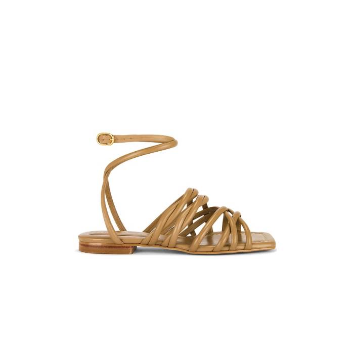 Nora Lozza 【 Mesh Sandal Women Cappuccino 】 レディース
