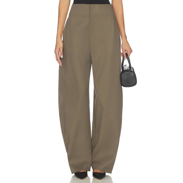 Eaves 【 Mai Sculptural Compact Suiting Pant Women Olive 】 パンツ レディース olive オリーブ