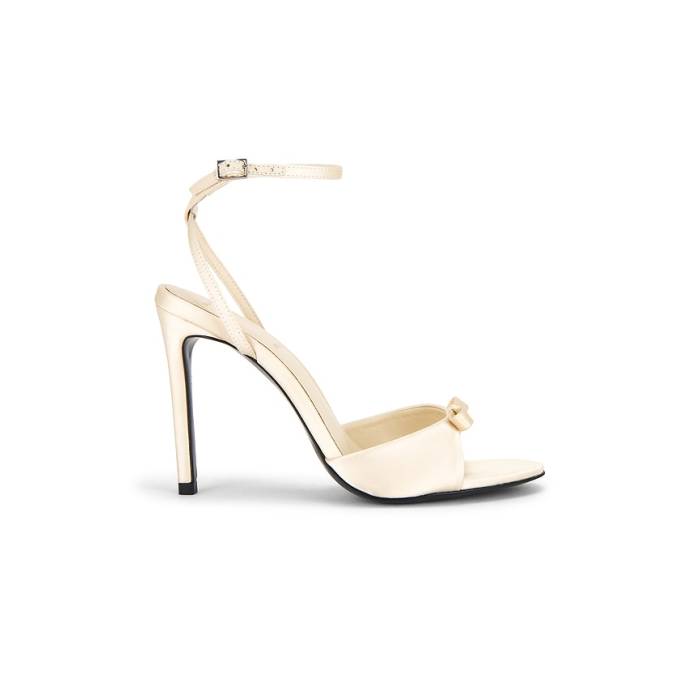 Black Suede Studio 【 Albie 100 Sandal Women Champagne 】 レディース