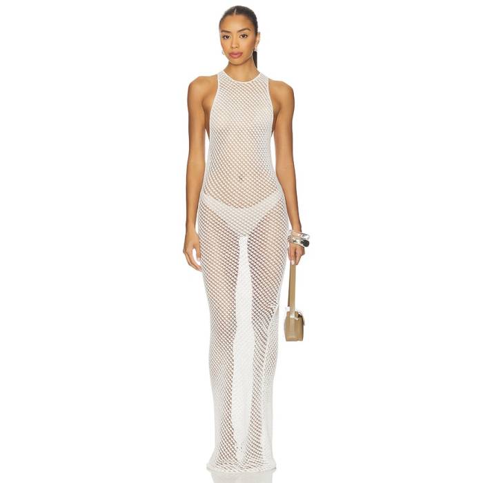 Eaves 【 Mallie Maxi Dress Women Ivory 】 ドレス レディース アイボリー|スニケス