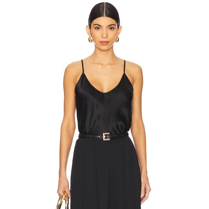 L\u0027agence 【 Lexi Camisole Women Black 】 レディース 黒いこと 黒いこと