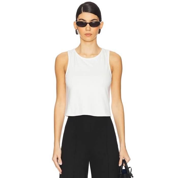 Ripley Rader 【 Ponte Knit Tank Top Women Off White 】 編み物 貯蔵タンクとっ始め レディース 白いこと 白いこと