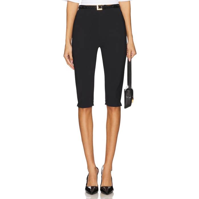 Rohe 【 Capri Scuba Trousers Women Black 】 レディース 黒いこと 黒いこと