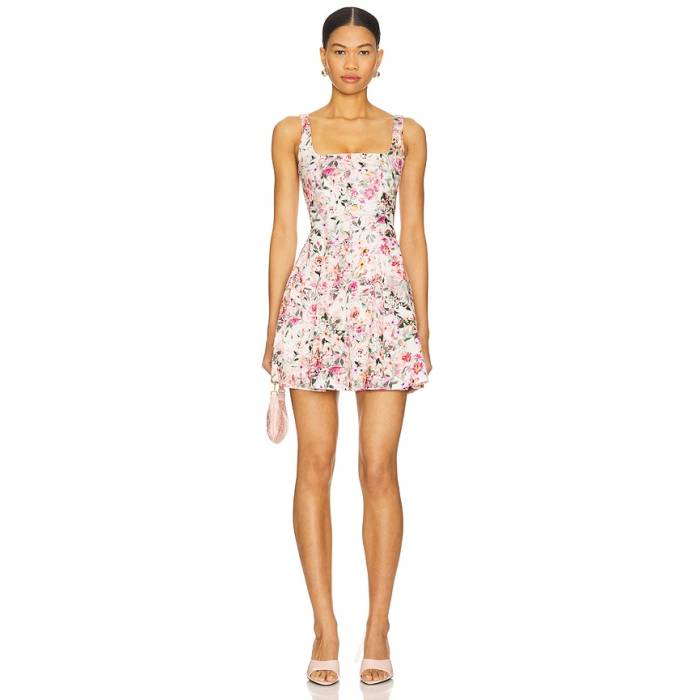 Generation Love 【 Courtney Floral Linen Dress Women Zesty Floral 】 お召しもの レディース
