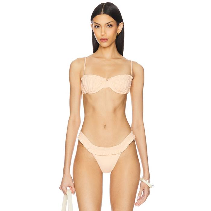 フェイスフルザブランド Faithfull The Brand 【 Esterel Bikini Top Women Butter 】 レディース|スニケス