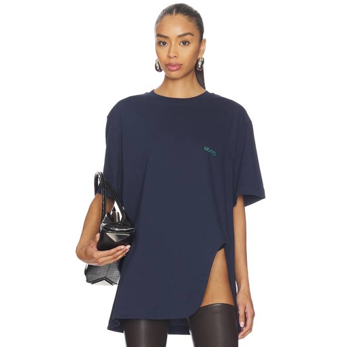 ジ・アティコ The Attico 【 Boxy Tee Women Purple Blue 】 プルオーバー レディース Purple 紫・パープル 青味 青み