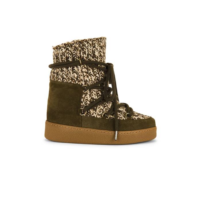 イザベルマランエトワール Isabel Marant 【 Nowla Knit Snow Boot Women Bronze 】 編み物 ブーツ レディース 銅・ブロンズ