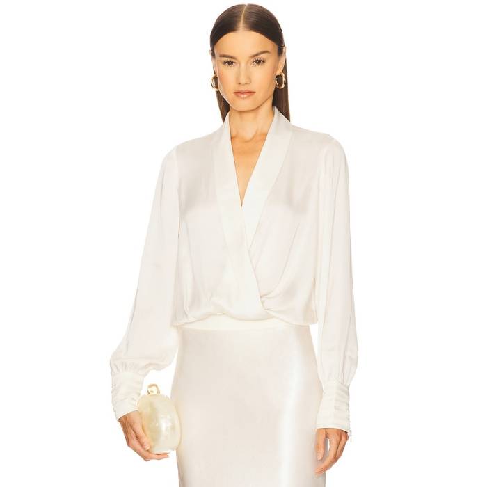Favorite Daughter 【 Better Off Bodysuit Women Ivory 】 上半身背広 レディース 象牙色