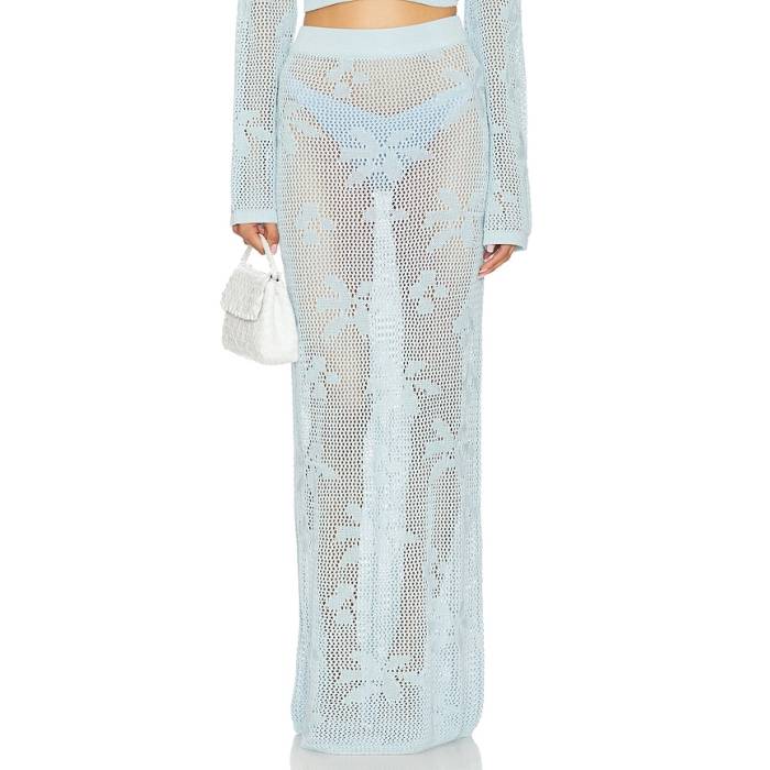 Sndys 【 Terra Maxi Skirt Women Glacial 】 レディース