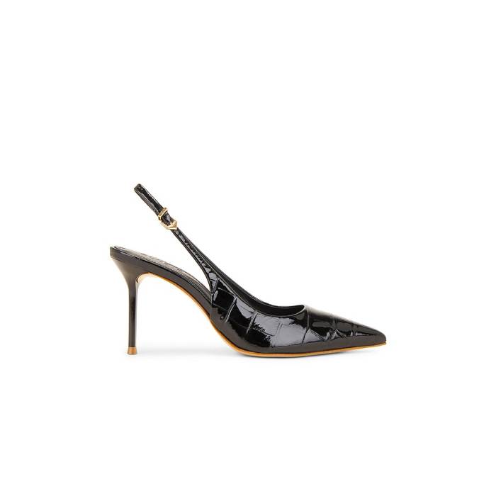 シュッツ Schutz 【 Paola Slingback Women Black 】 レディース 黒いこと 黒いこと