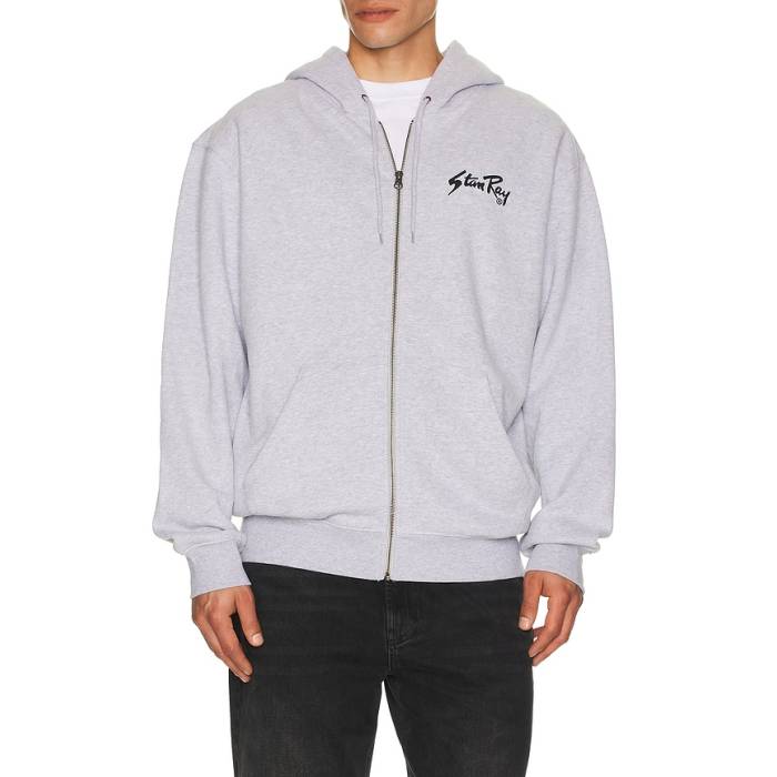 スタンレイ Stan Ray 【 Stan Og Zip Hoodie Men Grey Heather 】 フーディー パーカー メンズ 灰色 グレー heather ヘザー|スニケス