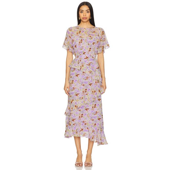Astr The Label 【 Floramae Dress Women Lavender Flora 】 ドレス レディース｜スニケス