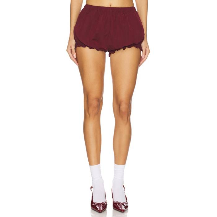 Shushu/Tong 【 Baby Short Women Wine Red 】 レディース Red 赤・赤いこと