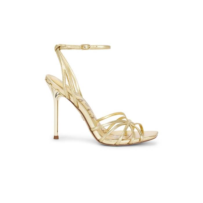 サムエデルマン Sam Edelman 【 Lili Sandal Women Amber Gold 】 レディース ゴールド