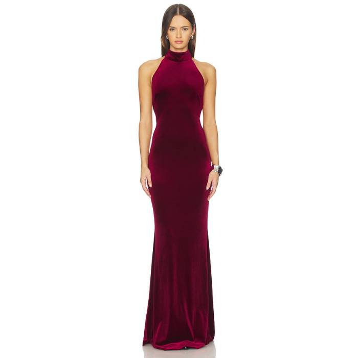 Nbd 【 Gal Gown Women Oxblood 】 レディース 赤・オックスブラッド レディースファッション-ドレス
