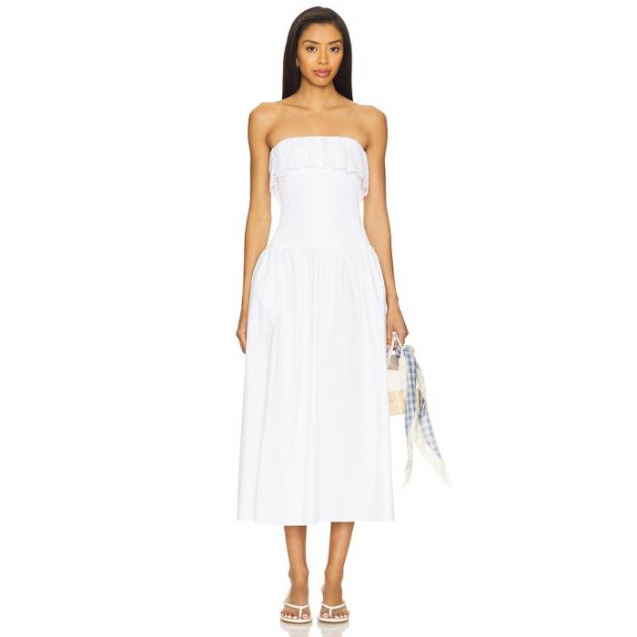 Maude Club 【 Freya Dress Women White 】 ドレス レディース 白色 ホワイト｜スニケス