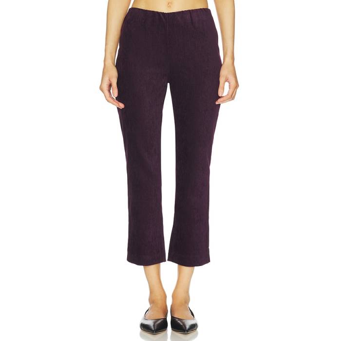 Maude Club 【 Jade Pant Women Maroon 】 翡翆・ジェード ズボン下 レディース マルーン ボトムス-パンツ